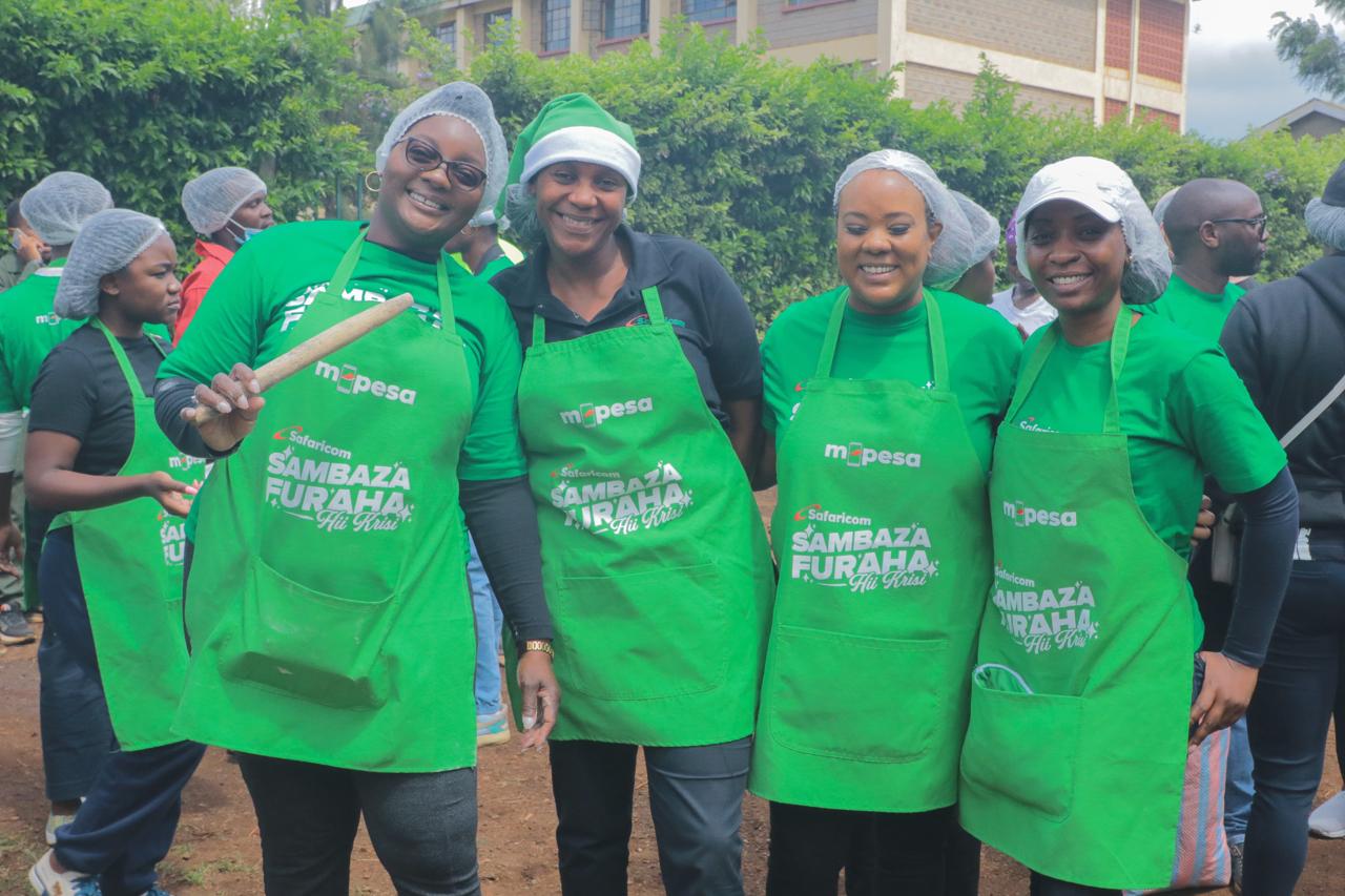 Safaricom Kicks Off Five-Week Christmas Campaign with Gifts, Food Hampers, and Community Outreach