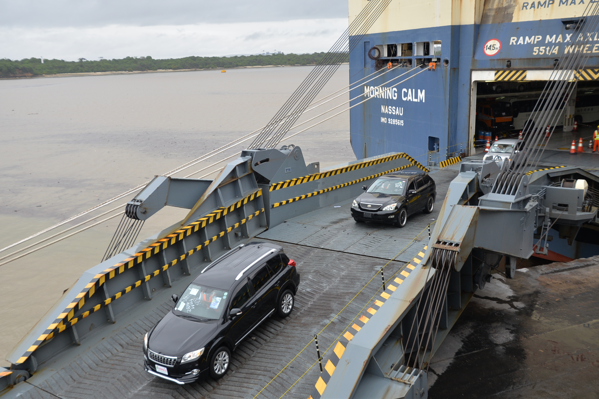 cars at mombasa port