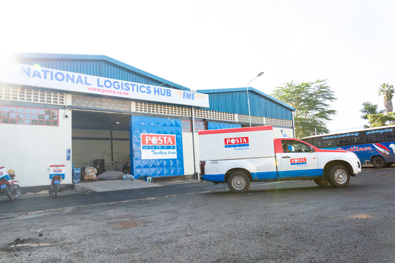 kenya post office vehicle