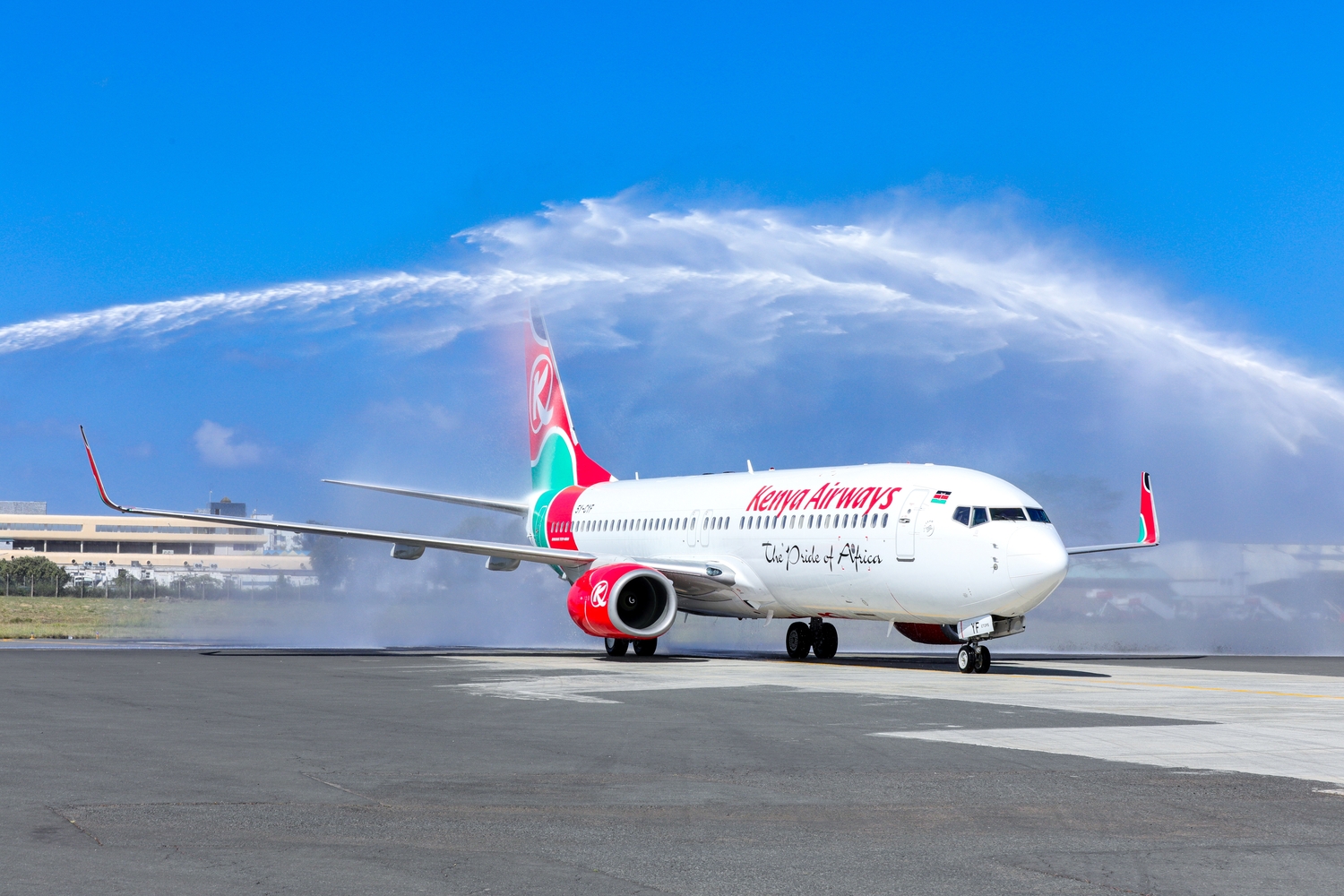 Kenya Airways Expands Its Passenger Fleet With The Addition Of A Boeing 737 - 800 Aircraft