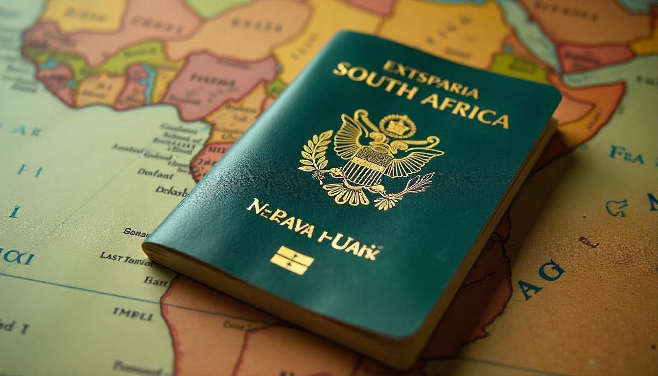 south african passport