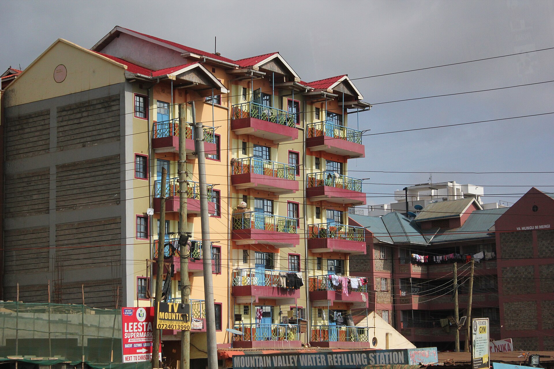 Apartment building in Nairobi