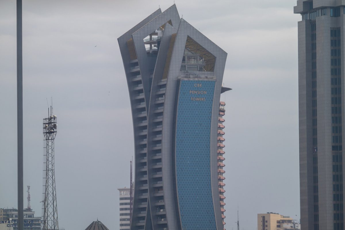 Central Bank of Kenya Pensions Tower in Nairobi