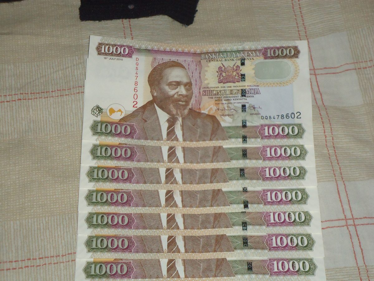 Kenyan shilling banknotes