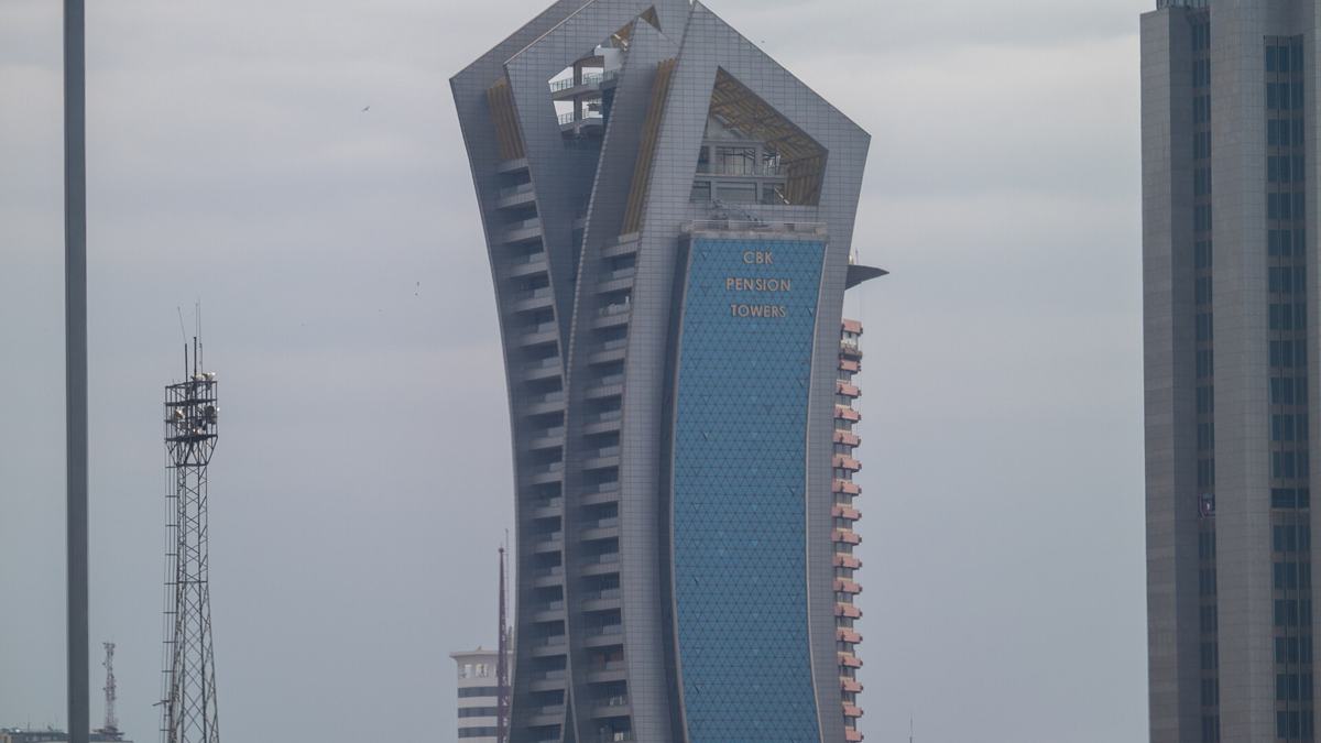 Central Bank of Kenya Pensions Tower in Nairobi