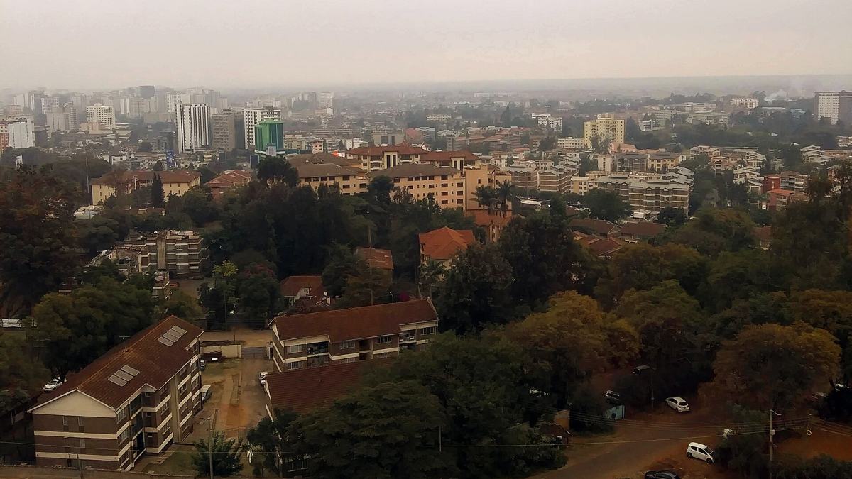 Office towers in Upper Hill, Nairobi