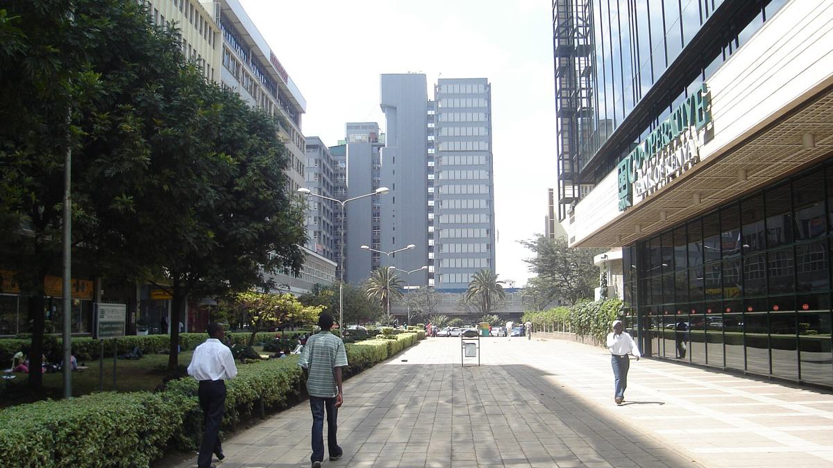 Co-operative Bank of Kenya building in Nairobi