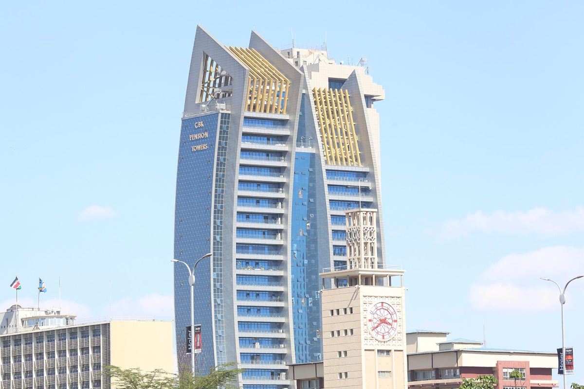 CBK Pension Towers in Nairobi