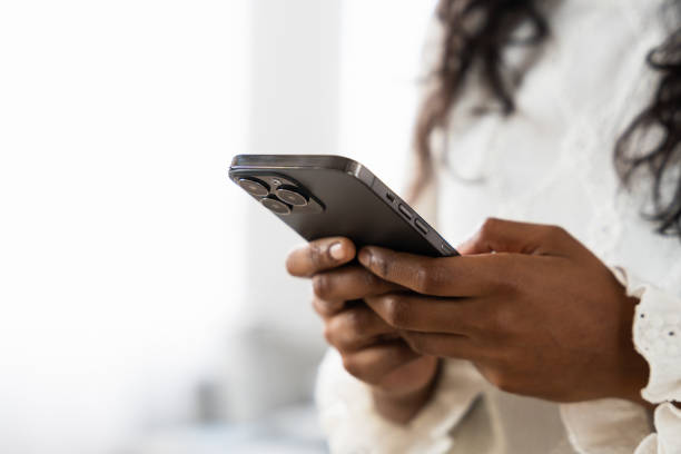 mobile phone in hand