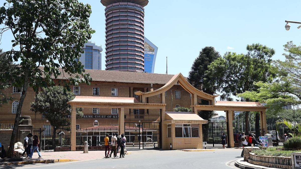 The Supreme Court of Kenya building in Nairobi