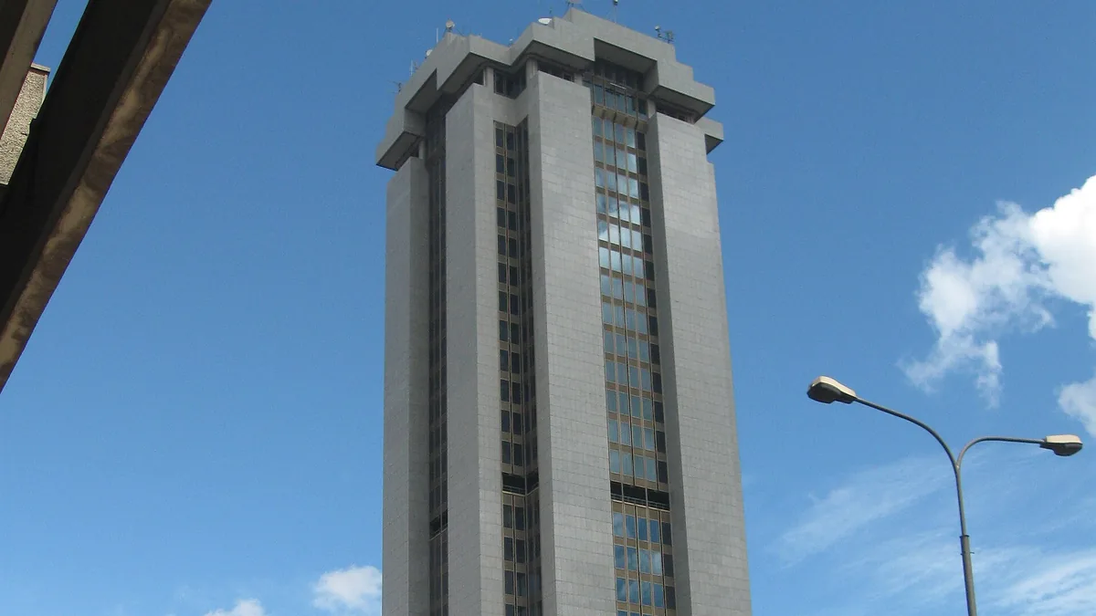 Times Tower in Nairobi, headquarters of the Kenya Revenue Authority