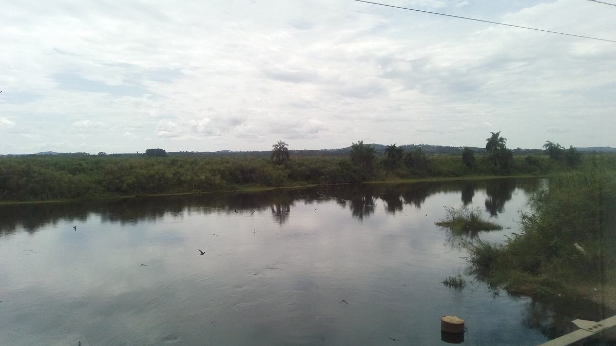 Katonga River along the Kampala-Masaka highway in Mpigi District