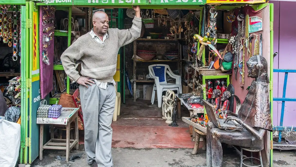 M-Pesa and bank agent shop in Nairobi – illustrating What KRA Taxes on M-Pesa, Airtel Money and T-Kash Transfers (2026)